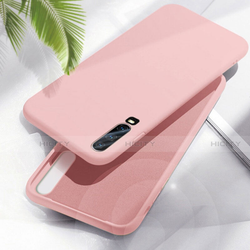 Funda Silicona Ultrafina Goma 360 Grados Carcasa C04 para Huawei P30 Rosa