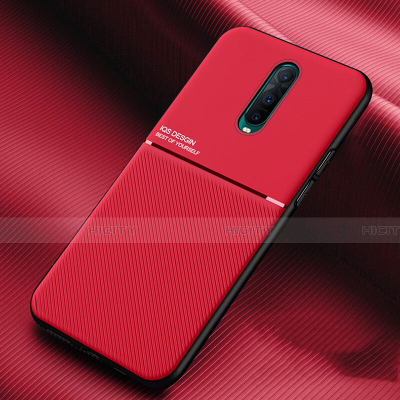 Funda Silicona Ultrafina Goma 360 Grados Carcasa C04 para Oppo R17 Pro Rojo