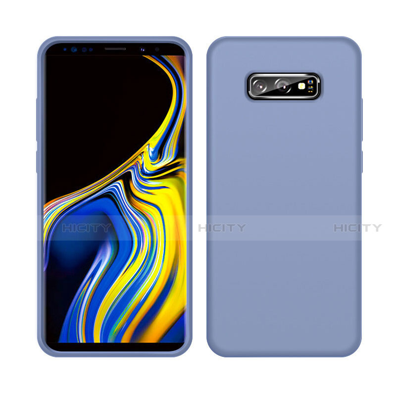 Funda Silicona Ultrafina Goma 360 Grados Carcasa C04 para Samsung Galaxy S10e Gris