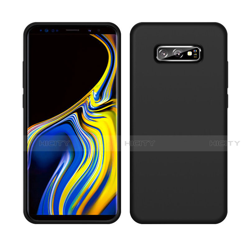 Funda Silicona Ultrafina Goma 360 Grados Carcasa C04 para Samsung Galaxy S10e Negro