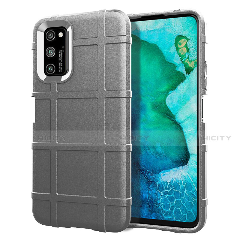 Funda Silicona Ultrafina Goma 360 Grados Carcasa C05 para Huawei Honor V30 5G Plata