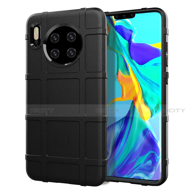 Funda Silicona Ultrafina Goma 360 Grados Carcasa C05 para Huawei Mate 30 5G Negro