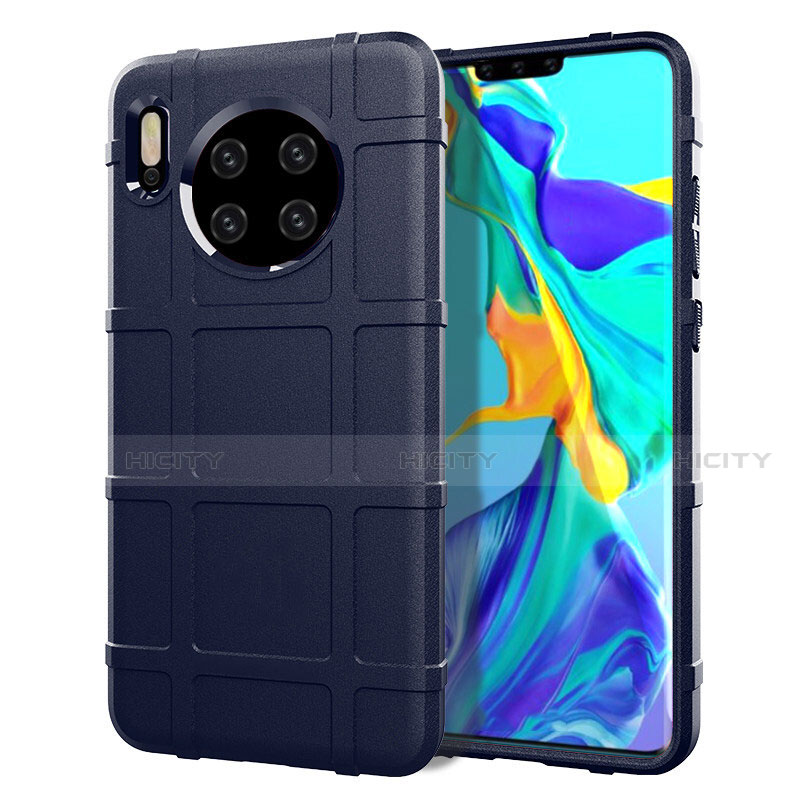 Funda Silicona Ultrafina Goma 360 Grados Carcasa C05 para Huawei Mate 30E Pro 5G Azul