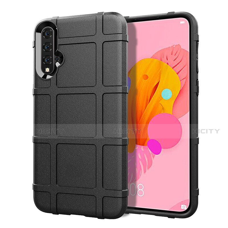 Funda Silicona Ultrafina Goma 360 Grados Carcasa C05 para Huawei Nova 5 Pro Negro