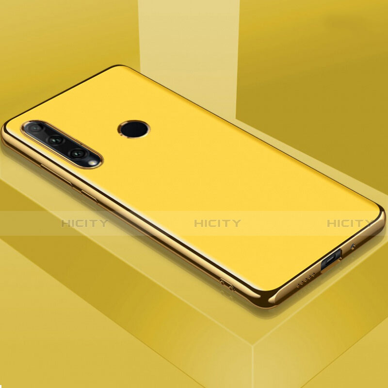 Funda Silicona Ultrafina Goma 360 Grados Carcasa C05 para Huawei P Smart+ Plus (2019) Amarillo