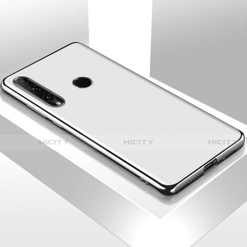 Funda Silicona Ultrafina Goma 360 Grados Carcasa C05 para Huawei P Smart+ Plus (2019) Blanco