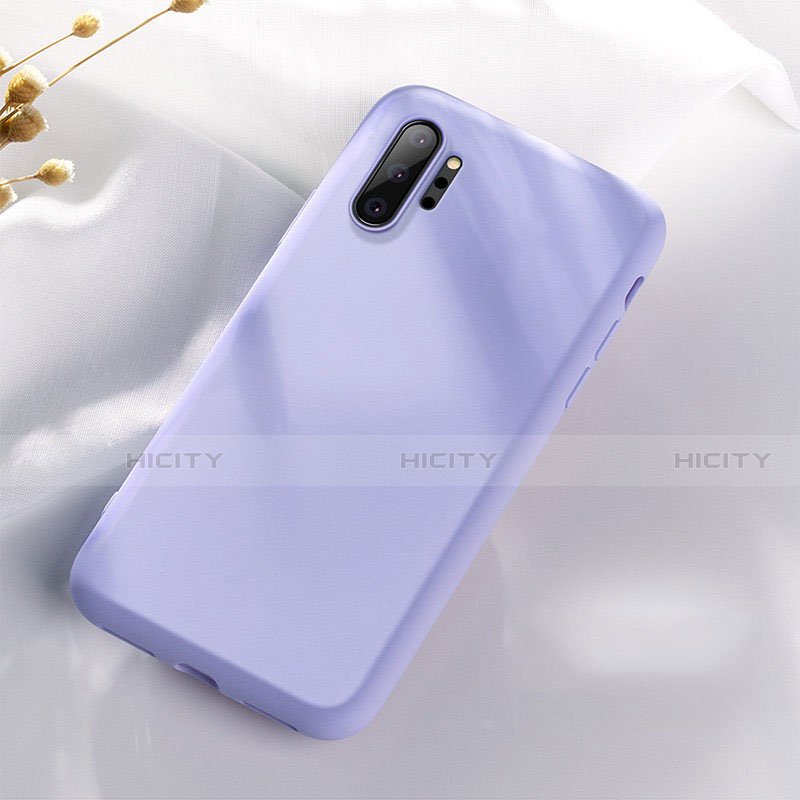 Funda Silicona Ultrafina Goma 360 Grados Carcasa C05 para Samsung Galaxy Note 10 Plus 5G Morado