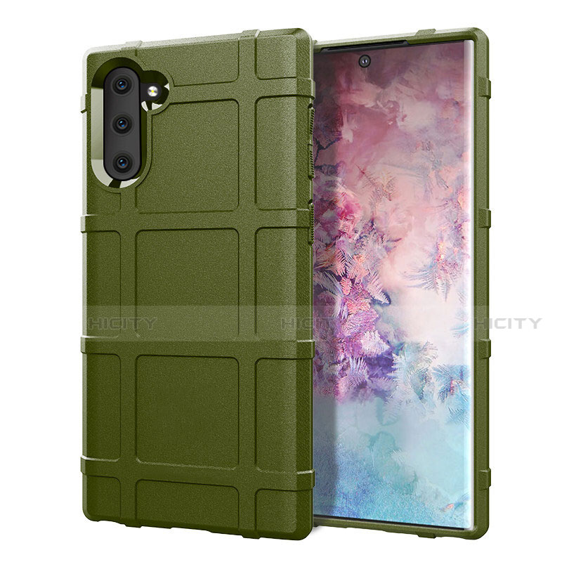 Funda Silicona Ultrafina Goma 360 Grados Carcasa C05 para Samsung Galaxy Note 10 Verde