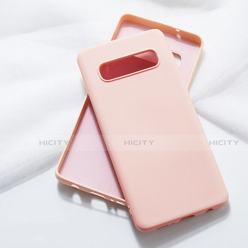 Funda Silicona Ultrafina Goma 360 Grados Carcasa C05 para Samsung Galaxy S10 5G Rosa