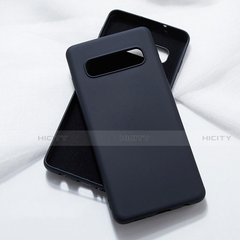 Funda Silicona Ultrafina Goma 360 Grados Carcasa C05 para Samsung Galaxy S10 Negro