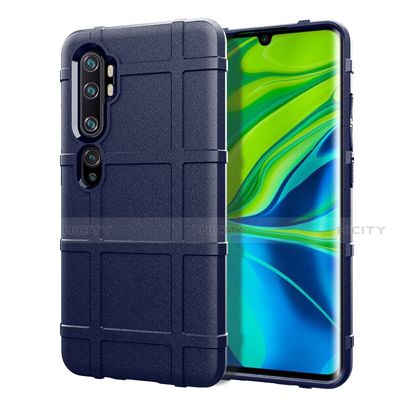 Funda Silicona Ultrafina Goma 360 Grados Carcasa C05 para Xiaomi Mi Note 10 Azul