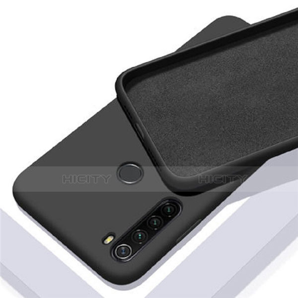 Funda Silicona Ultrafina Goma 360 Grados Carcasa C05 para Xiaomi Redmi Note 8 (2021) Negro