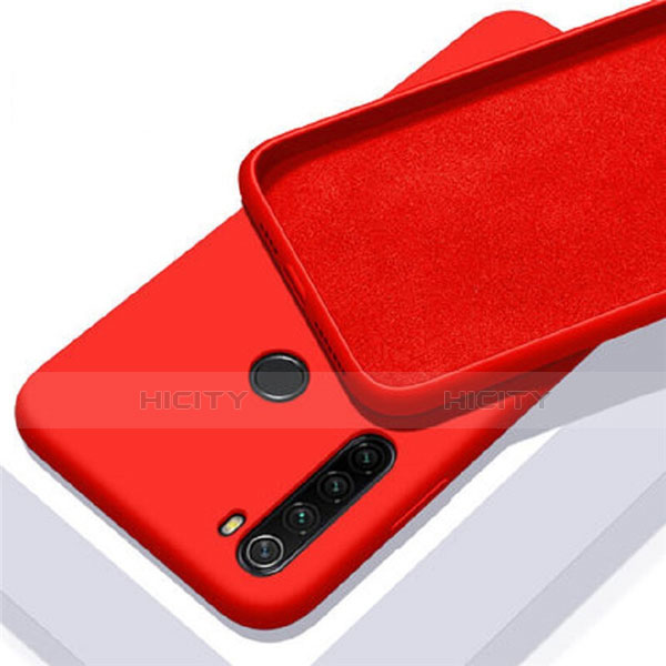 Funda Silicona Ultrafina Goma 360 Grados Carcasa C05 para Xiaomi Redmi Note 8 (2021) Rojo