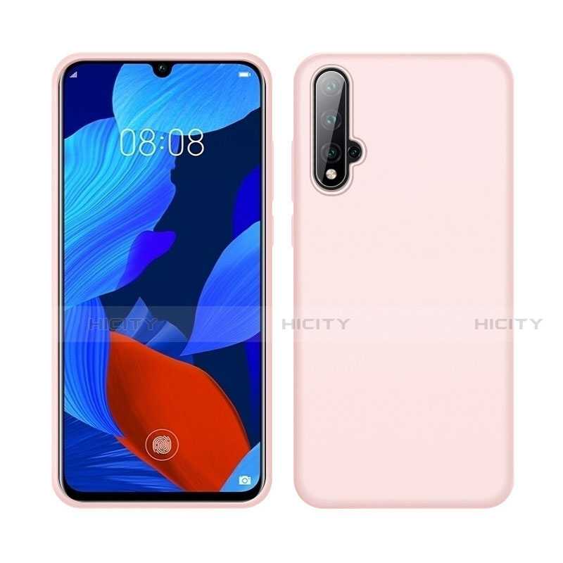 Funda Silicona Ultrafina Goma 360 Grados Carcasa C06 para Huawei Nova 5 Pro Rosa