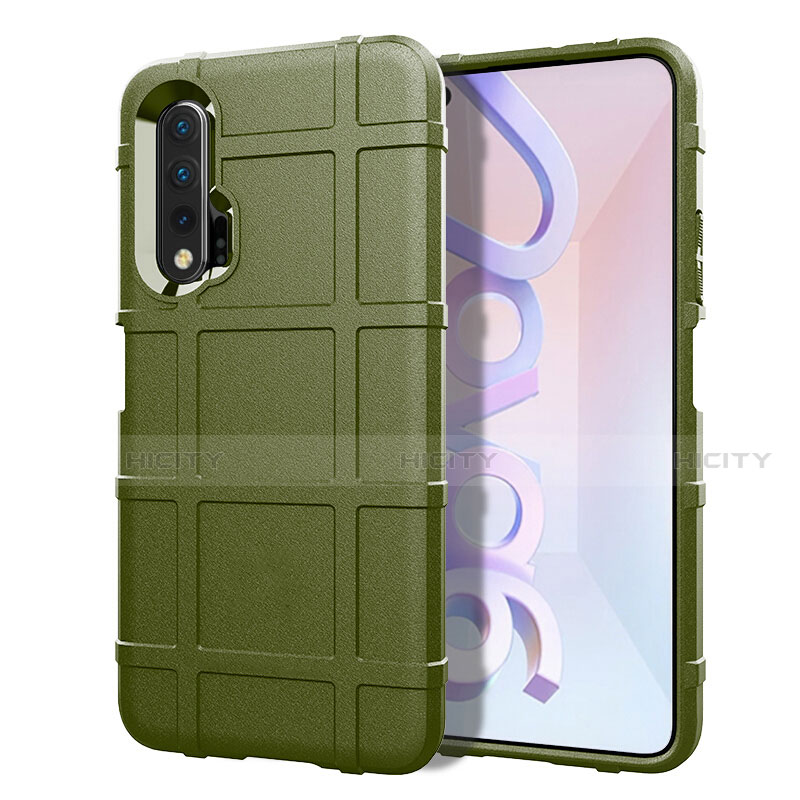 Funda Silicona Ultrafina Goma 360 Grados Carcasa C06 para Huawei Nova 6 5G Verde