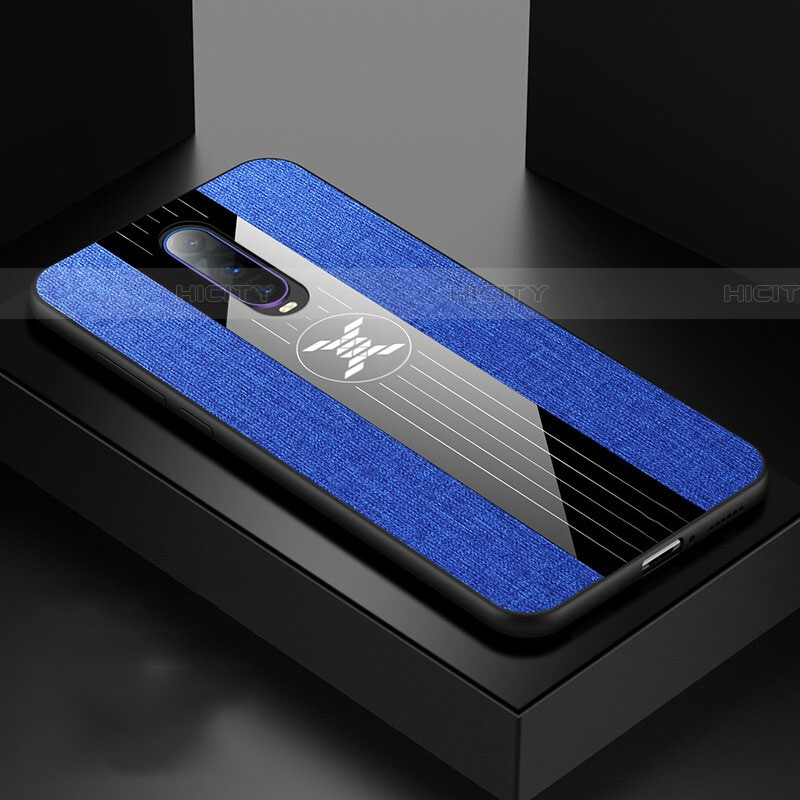 Funda Silicona Ultrafina Goma 360 Grados Carcasa C06 para Oppo RX17 Pro Azul