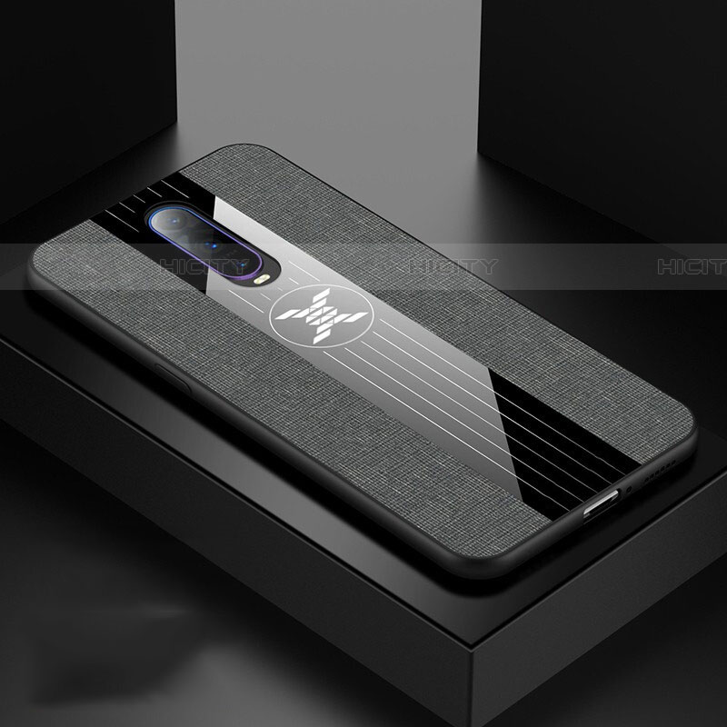 Funda Silicona Ultrafina Goma 360 Grados Carcasa C06 para Oppo RX17 Pro Gris