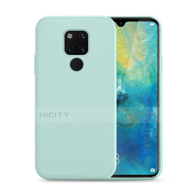 Funda Silicona Ultrafina Goma 360 Grados Carcasa C07 para Huawei Mate 20 Azul Cielo