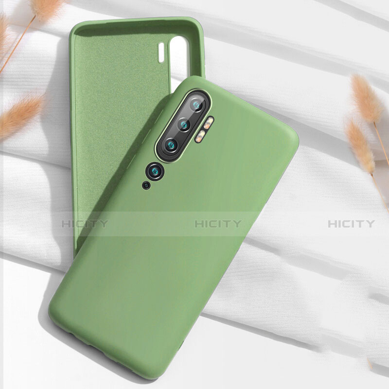 Funda Silicona Ultrafina Goma 360 Grados Carcasa C07 para Xiaomi Mi Note 10 Pro Verde