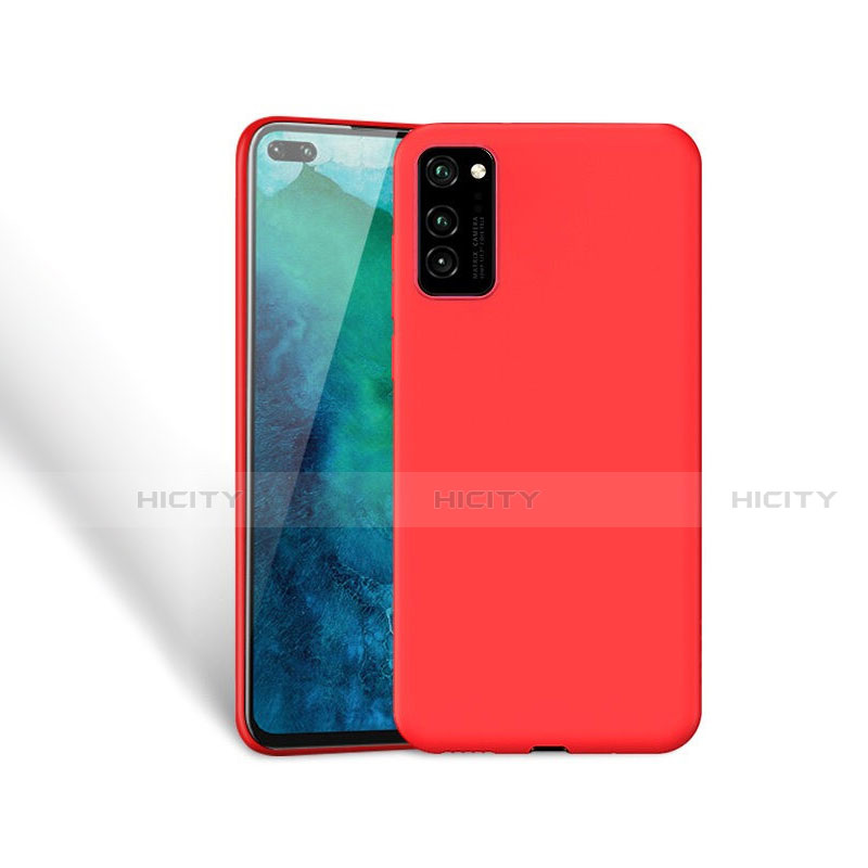 Funda Silicona Ultrafina Goma 360 Grados Carcasa F02 para Huawei Honor View 30 Pro 5G Rojo