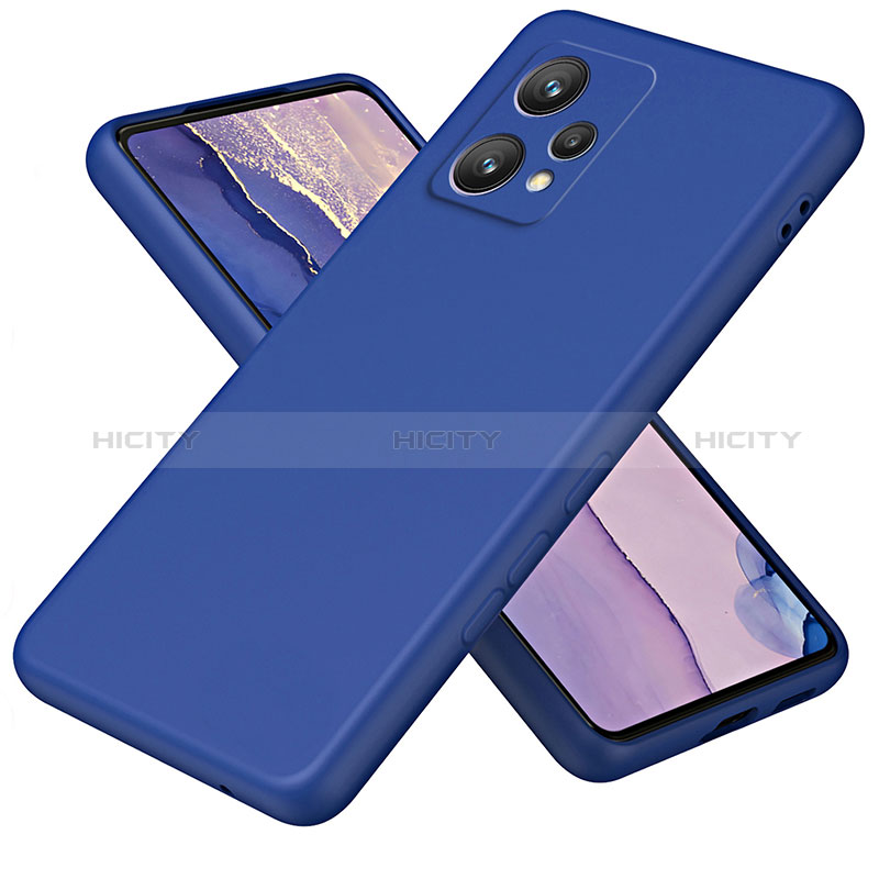 Funda Silicona Ultrafina Goma 360 Grados Carcasa H01P para Realme 9 4G Azul