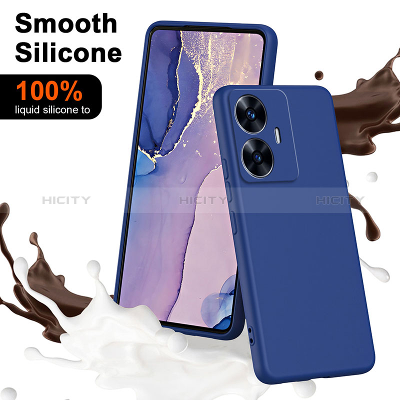 Funda Silicona Ultrafina Goma 360 Grados Carcasa H01P para Realme C55