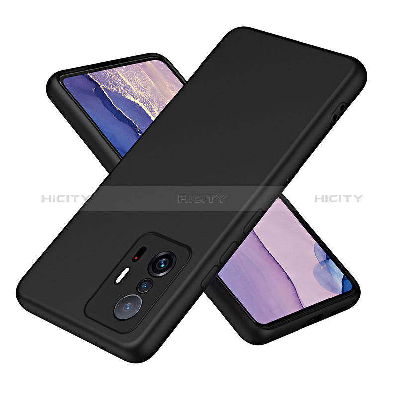 Funda Silicona Ultrafina Goma 360 Grados Carcasa H01P para Xiaomi Mi 11T 5G Negro