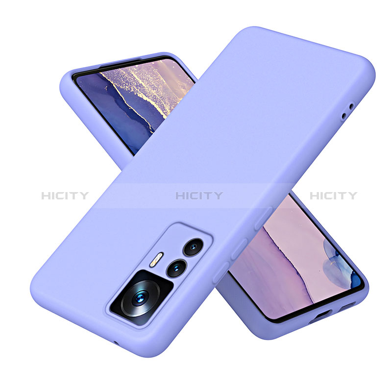 Funda Silicona Ultrafina Goma 360 Grados Carcasa H01P para Xiaomi Mi 12T Pro 5G Morado