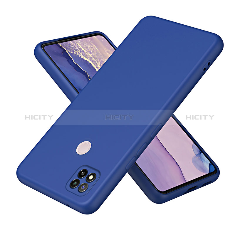 Funda Silicona Ultrafina Goma 360 Grados Carcasa H01P para Xiaomi POCO C3 Azul