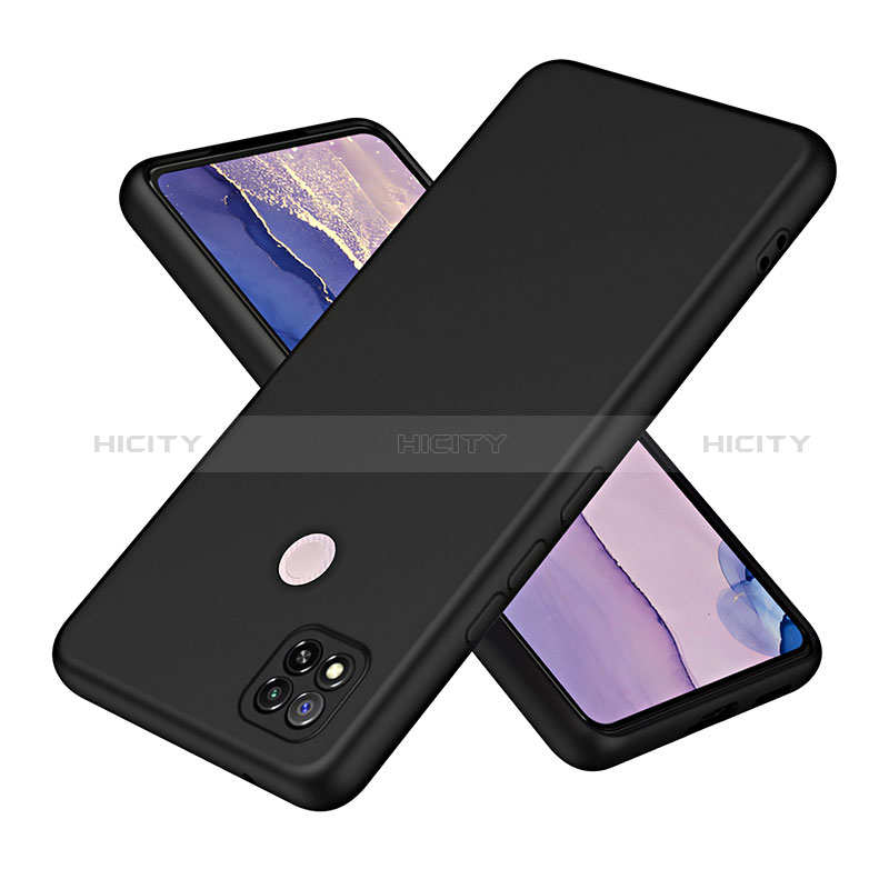 Funda Silicona Ultrafina Goma 360 Grados Carcasa H01P para Xiaomi POCO C31 Negro