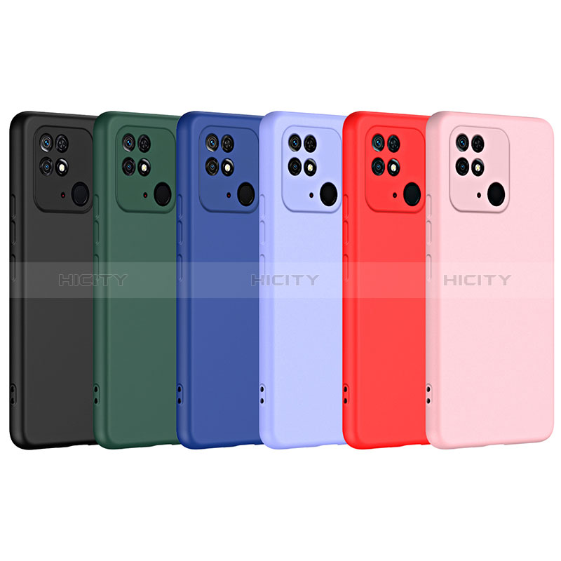 Funda Silicona Ultrafina Goma 360 Grados Carcasa H01P para Xiaomi Redmi 10 India