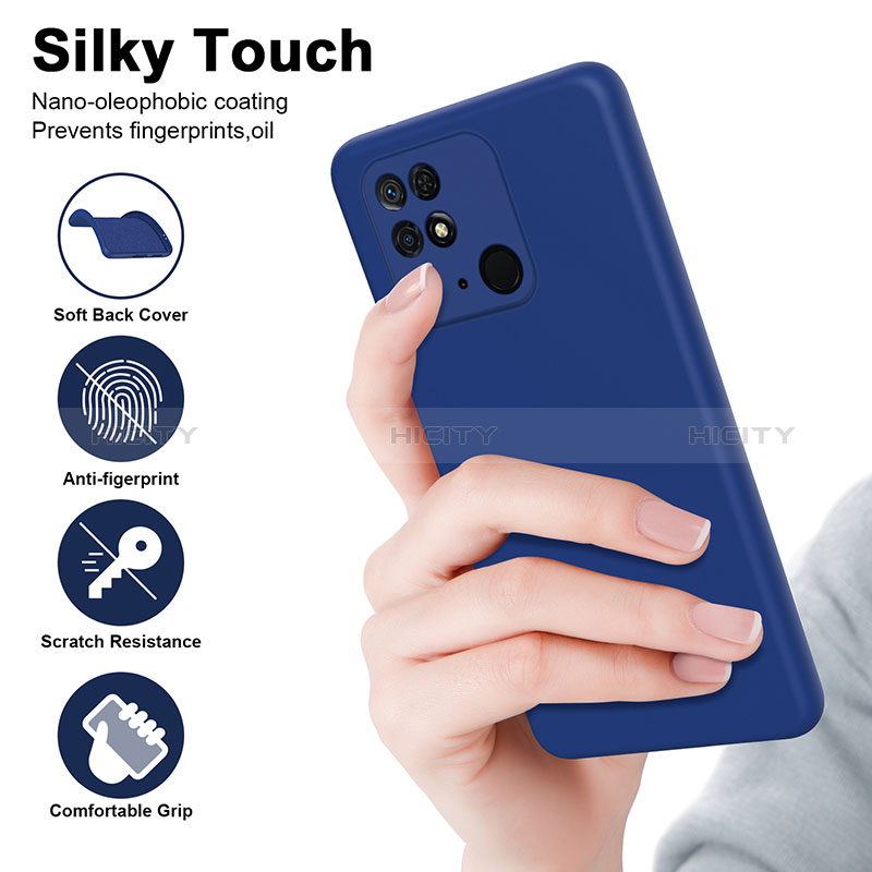 Funda Silicona Ultrafina Goma 360 Grados Carcasa H01P para Xiaomi Redmi 10 Power