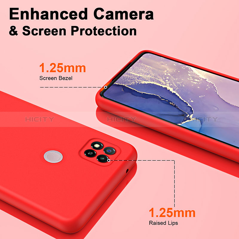 Funda Silicona Ultrafina Goma 360 Grados Carcasa H01P para Xiaomi Redmi 9 India