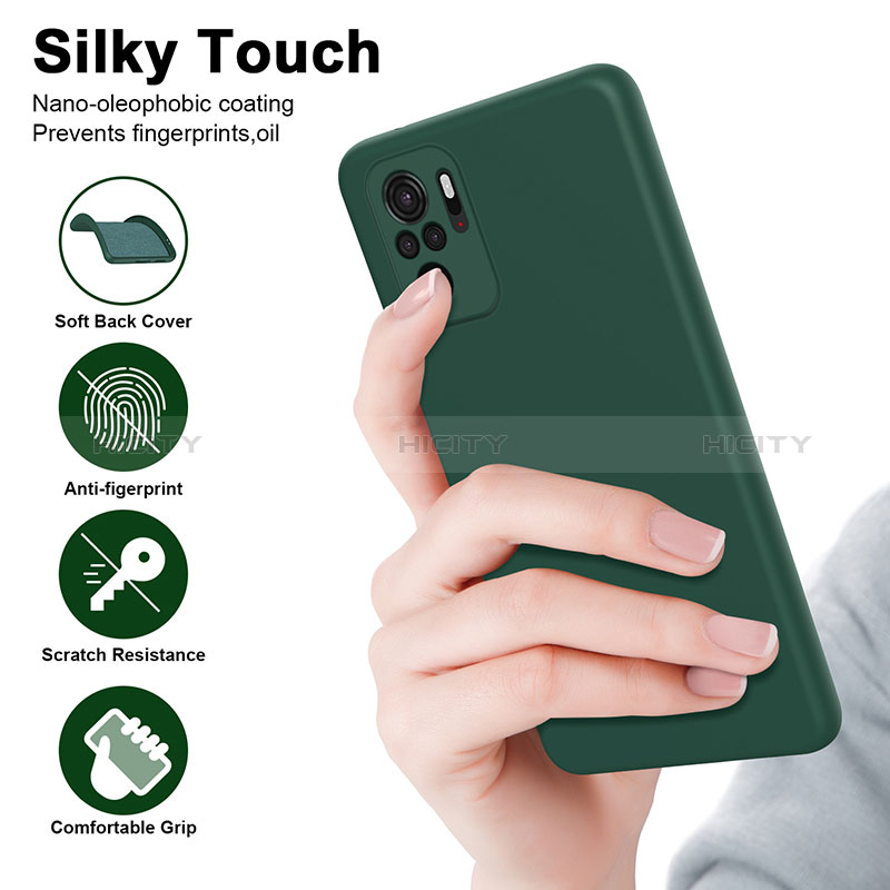 Funda Silicona Ultrafina Goma 360 Grados Carcasa H01P para Xiaomi Redmi Note 10 4G