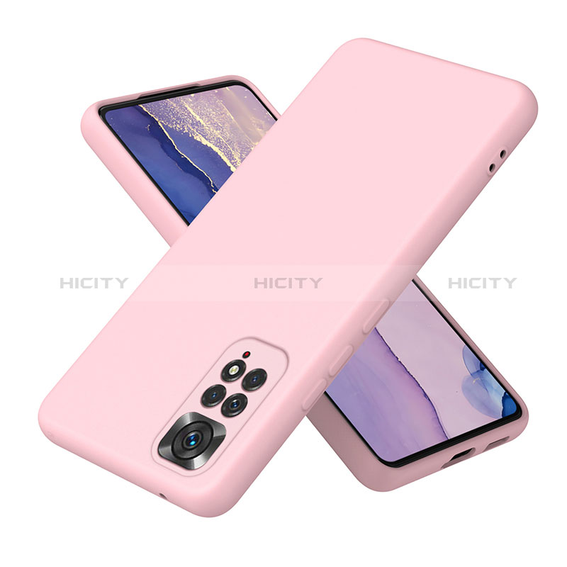 Funda Silicona Ultrafina Goma 360 Grados Carcasa H01P para Xiaomi Redmi Note 11 Pro 5G Oro Rosa