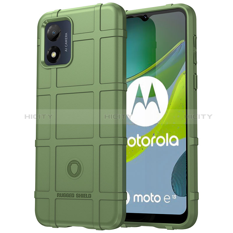 Funda Silicona Ultrafina Goma 360 Grados Carcasa J01S para Motorola Moto E13