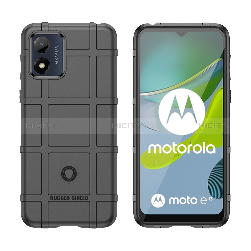 Funda Silicona Ultrafina Goma 360 Grados Carcasa J01S para Motorola Moto E13