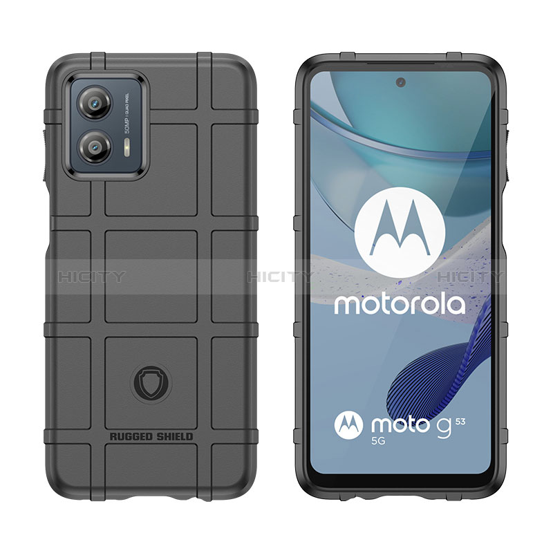 Funda Silicona Ultrafina Goma 360 Grados Carcasa J01S para Motorola Moto G53j 5G