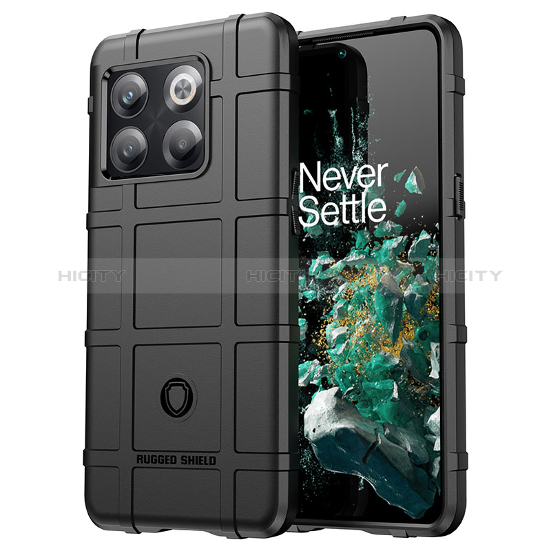 Funda Silicona Ultrafina Goma 360 Grados Carcasa J01S para OnePlus Ace Pro 5G Negro