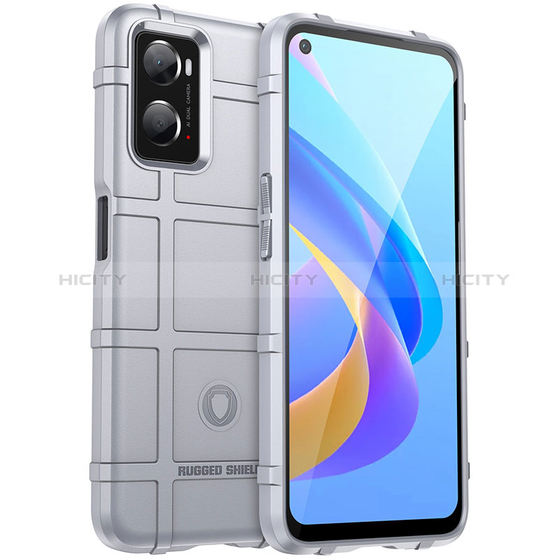 Funda Silicona Ultrafina Goma 360 Grados Carcasa J01S para Oppo A36 Gris