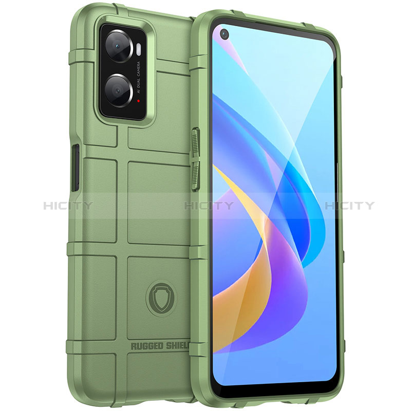 Funda Silicona Ultrafina Goma 360 Grados Carcasa J01S para Oppo A76 Verde