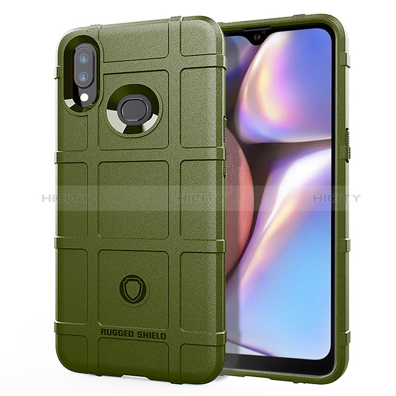 Funda Silicona Ultrafina Goma 360 Grados Carcasa J01S para Samsung Galaxy A10s Verde