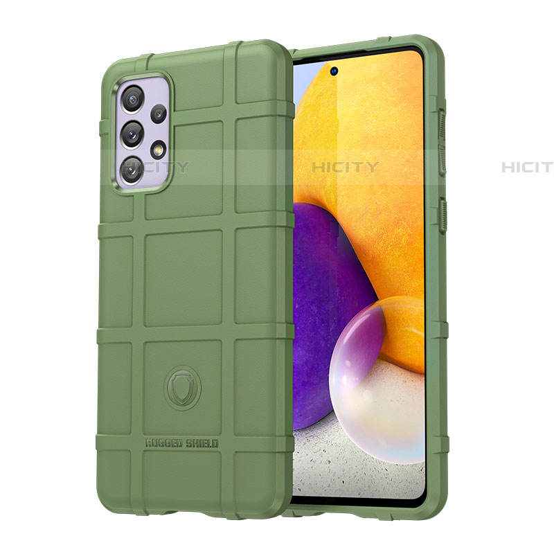 Funda Silicona Ultrafina Goma 360 Grados Carcasa J01S para Samsung Galaxy A73 5G Verde