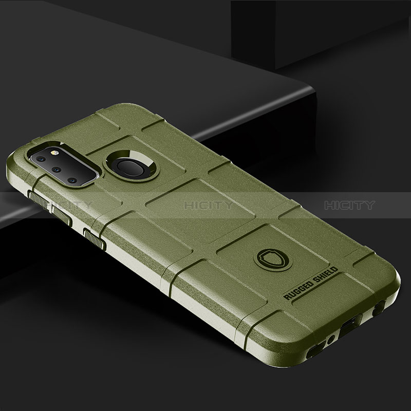 Funda Silicona Ultrafina Goma 360 Grados Carcasa J01S para Samsung Galaxy M21 Verde