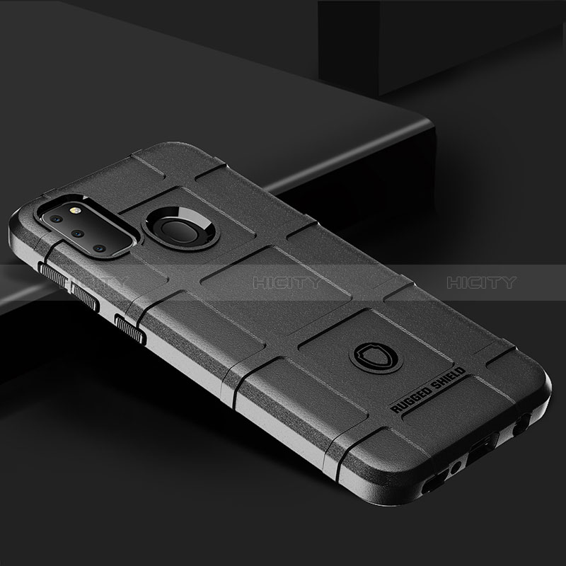 Funda Silicona Ultrafina Goma 360 Grados Carcasa J01S para Samsung Galaxy M30s Negro