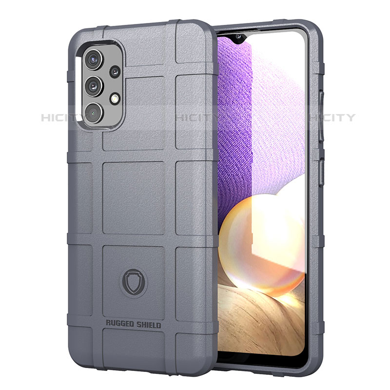 Funda Silicona Ultrafina Goma 360 Grados Carcasa J01S para Samsung Galaxy M32 5G Gris