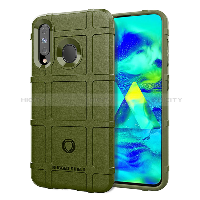 Funda Silicona Ultrafina Goma 360 Grados Carcasa J01S para Samsung Galaxy M40 Verde