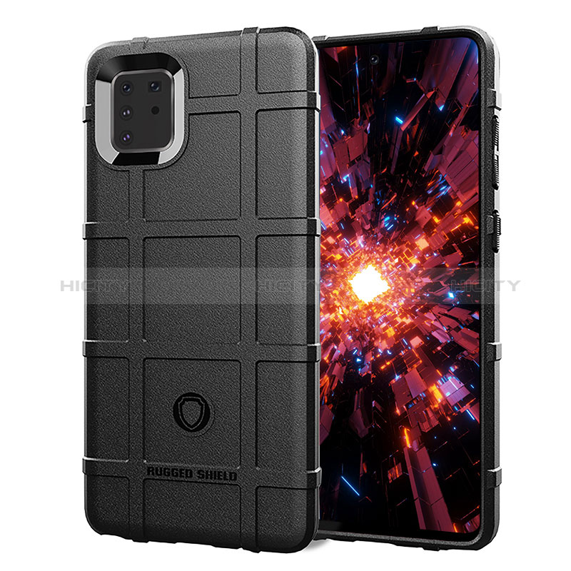 Funda Silicona Ultrafina Goma 360 Grados Carcasa J01S para Samsung Galaxy M60s Negro