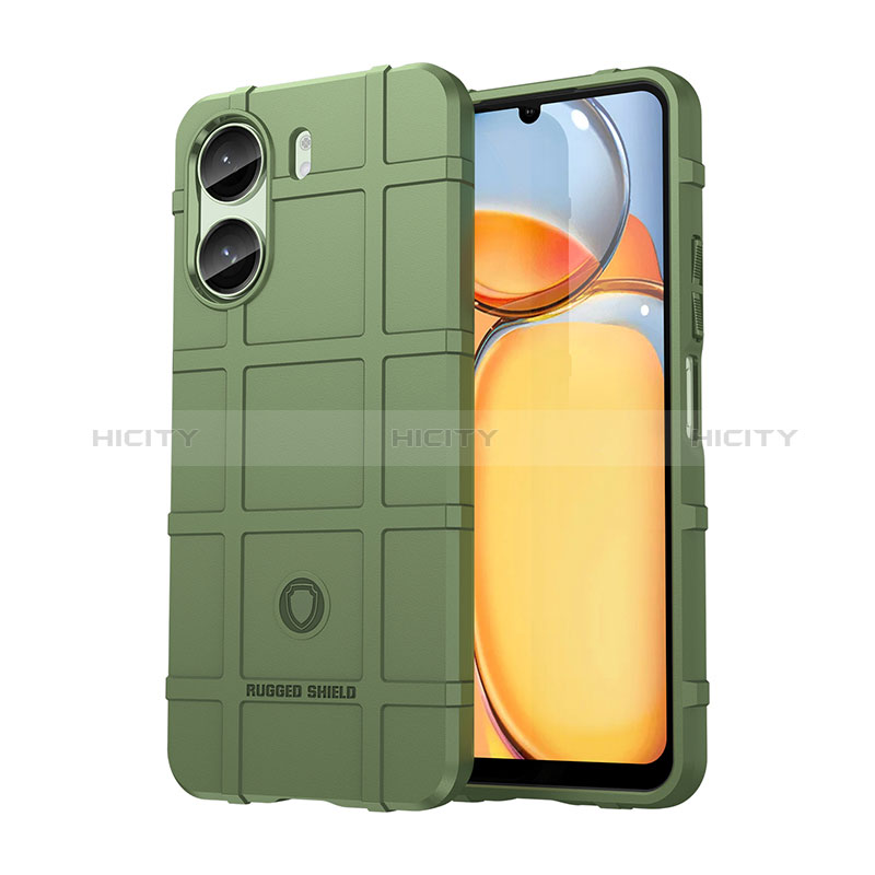 Funda Silicona Ultrafina Goma 360 Grados Carcasa J01S para Xiaomi Poco C65 Verde