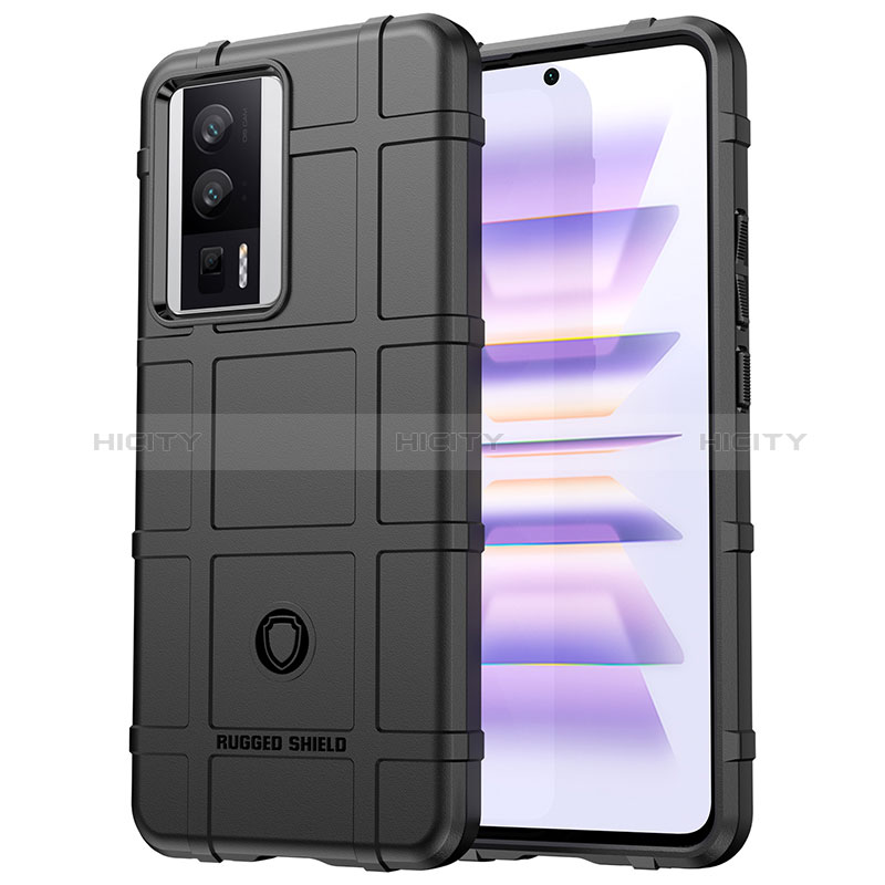 Funda Silicona Ultrafina Goma 360 Grados Carcasa J01S para Xiaomi Poco F5 Pro 5G